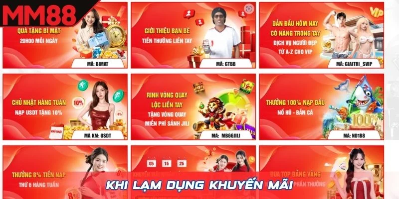 Khi lạm dụng khuyến mãi